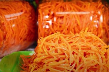 Морква по-корейськи