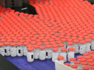 Вакицна от коронавируса. Фото: скриншот видео.