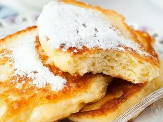 Оладьи, кадр из видео