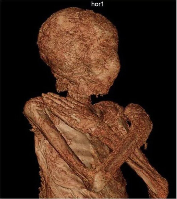 перша в світі давньоєгипетська вагітна мумія
