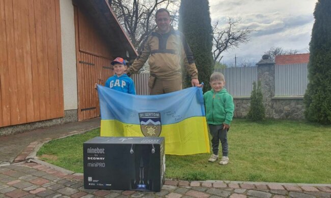 Двоє братиків замість омріяного гіроскутера вирішили віддати гроші ЗСУ