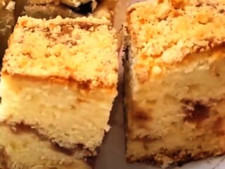 Пирог с вареньем, кадр из видео