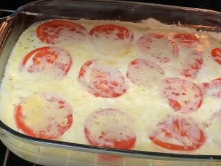 Запеканка из филе, кадо из видео