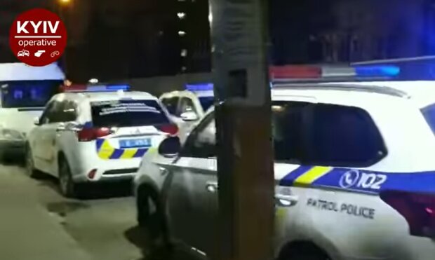 В Киеве пьяный парень пытался сбежать от полиции