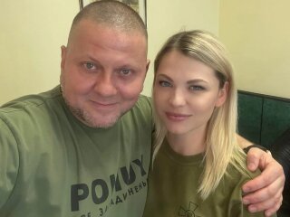 Валерій Залужній та Ганна Мартинюк, фото із соцмереж