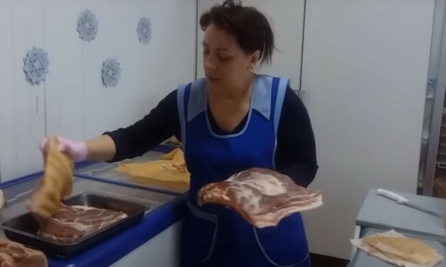 магазин, м'ясо
