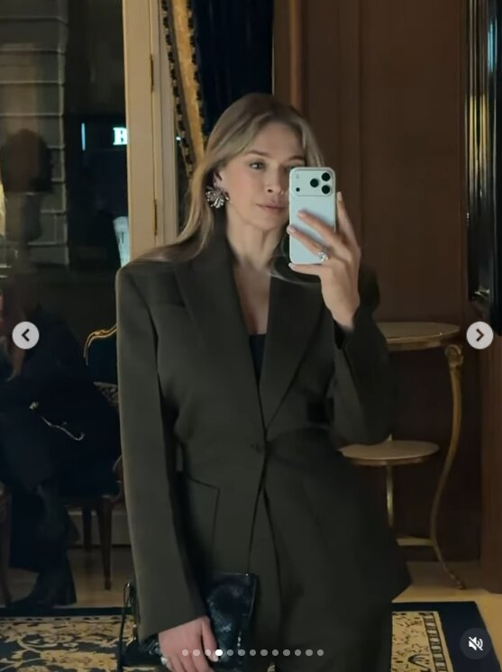 Скрін публікації Віри Брежнєвої