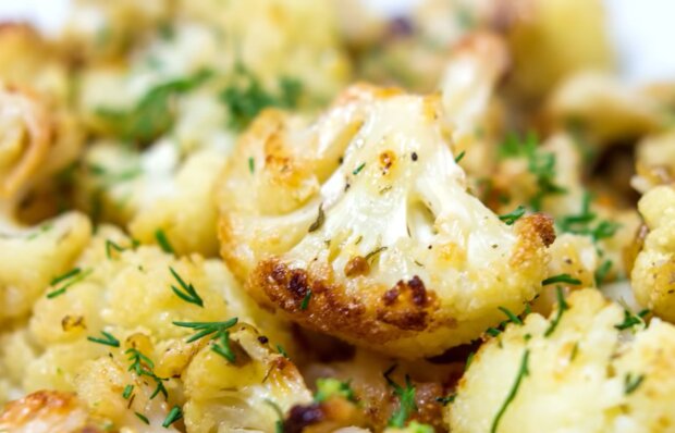 Запечена цвітна капуста, кадр з відео