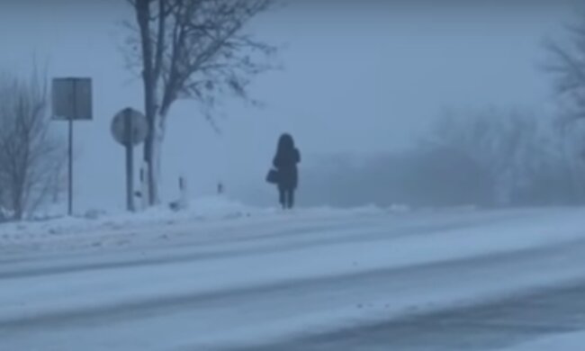 Погода, зима