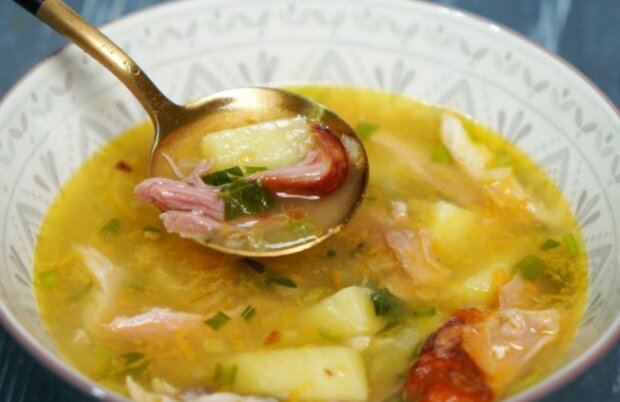 Гороховий суп, кадр з відео