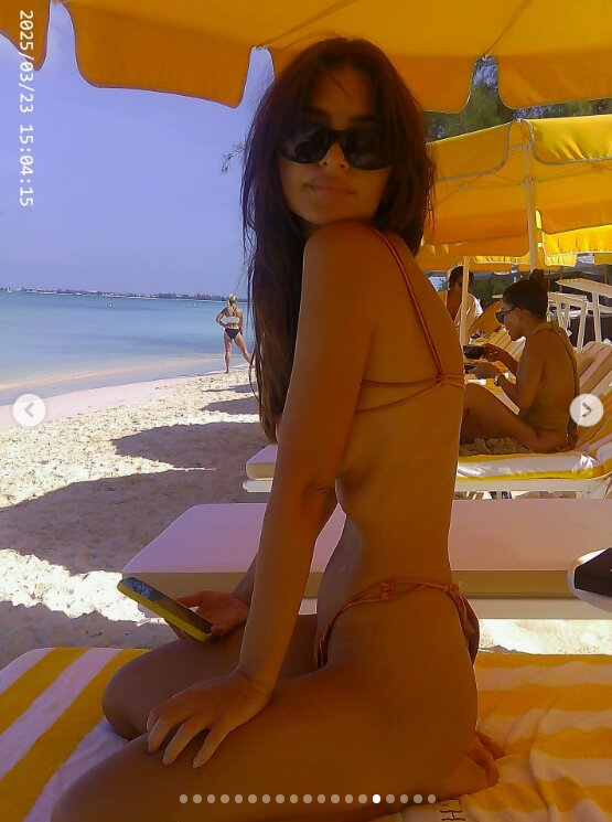 Скрін публікації Емілі Ратаковські