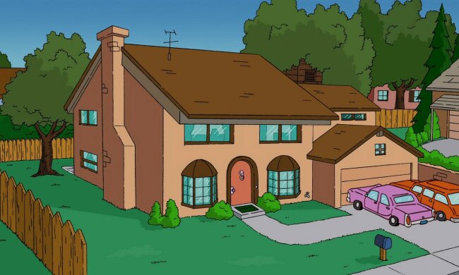 дом Симпсонов