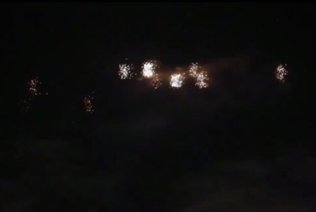 Атака дронів на Київ, кадр з відео