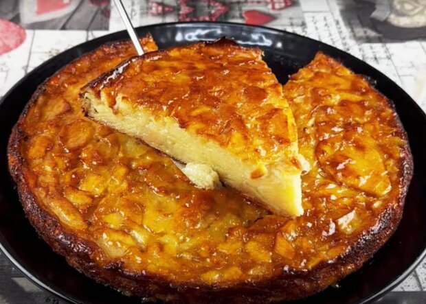 Яблочный пирог, кадр из видео