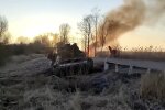 сожженная техника рашистских оккупантов