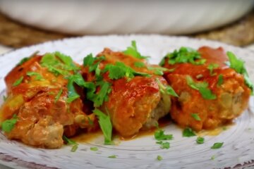 Голубцы с кабачков