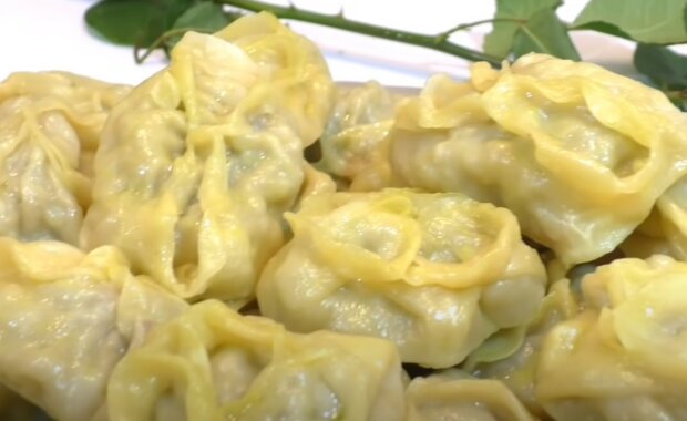 Манти з м'ясом