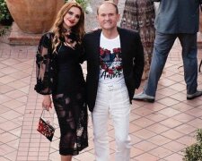 Оксана Марченко та Віктор Медведчук