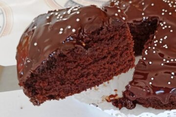 Шоколадный пирог, кадр из видео