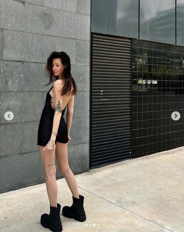 Скрин публикации Нади Дорофеевой