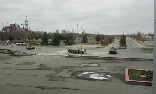 оккупанты захватили зону ЧАЭС