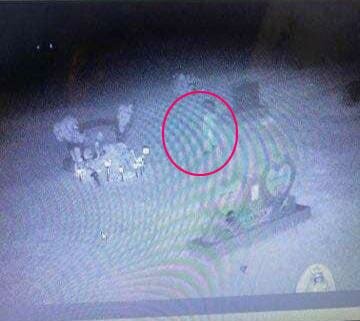 Камера засняла, як дівчинка блукає серед могил по кладовищу