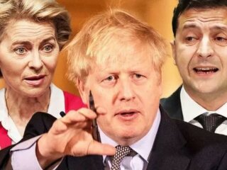 Борис Джонсон, Володимир Зеленський