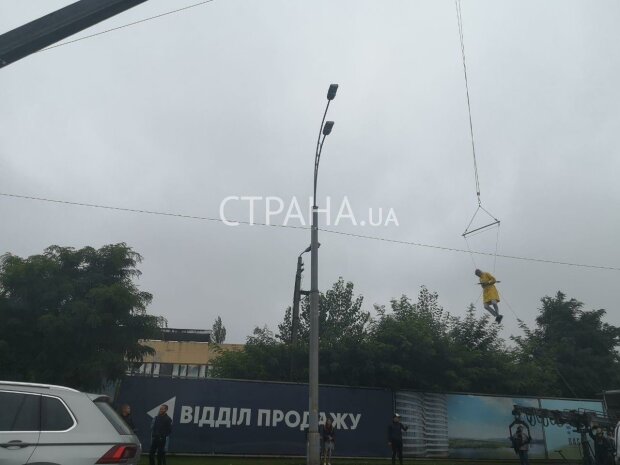 Ірина Верещук літає над Києвом