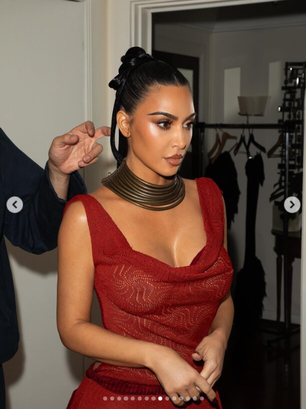 Скрин публикации Ким Кардашьян