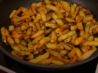 Жаренная картошка