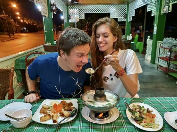 Дмитро Комаров та Олександра Кучеренко