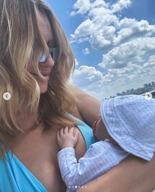 Скрин публикации Леси Никитюк