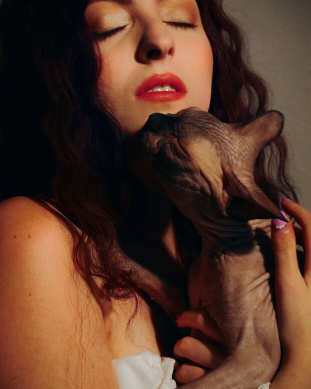 Скрин публикации Маши Поляковой