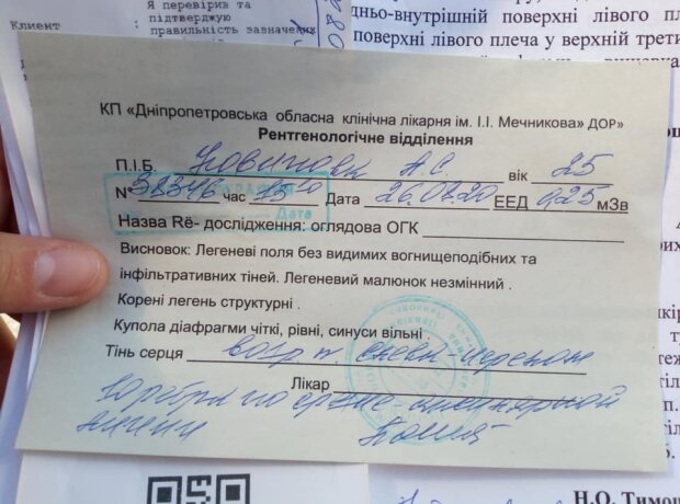 Діагноз дніпровської активістки