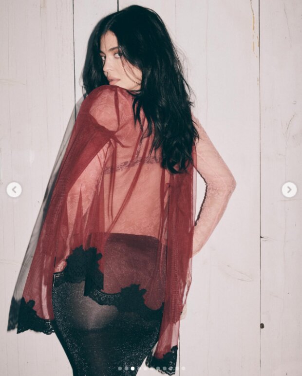 Скрін публікації Кайлі Дженнер