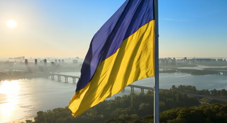 Украина: скрин с видео