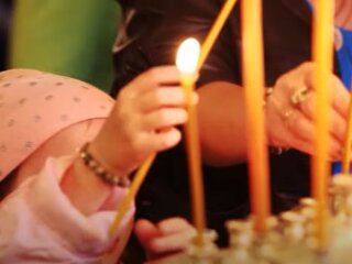 свічки, молитва, церква