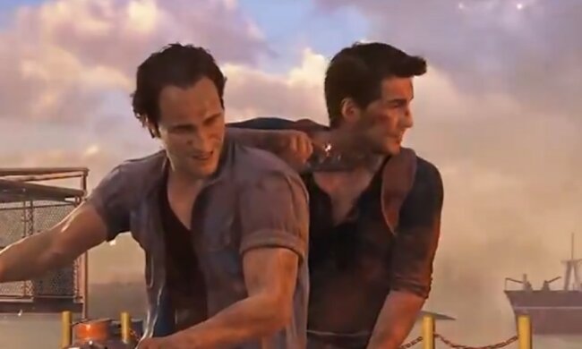Uncharted 4 \\ кадр з гри