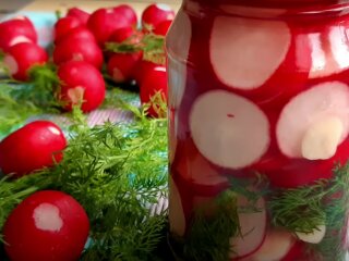 Консервированная редиска