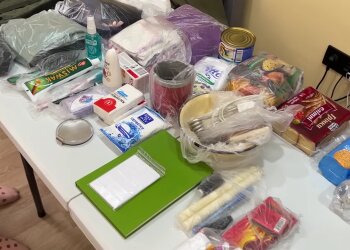 Тривожна валізка, продукти