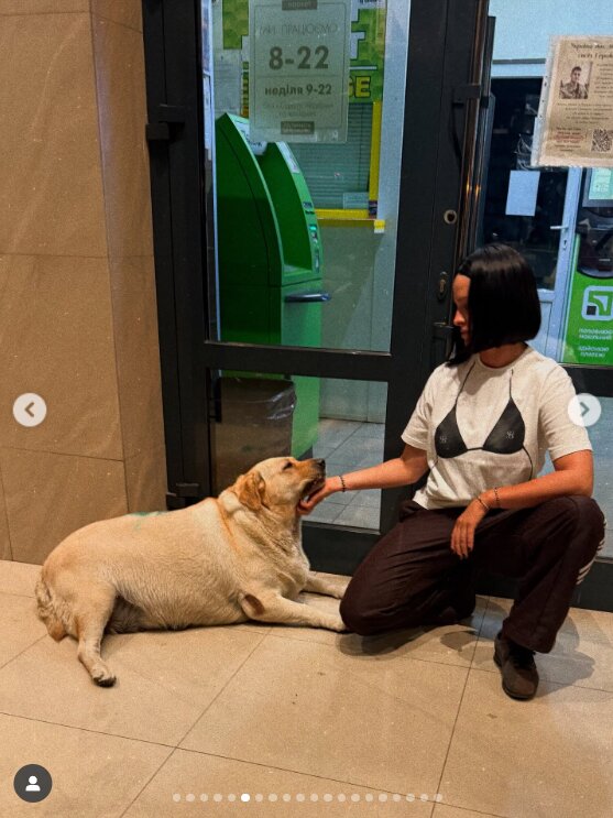 Скрін публікації Даші Астаф'євої