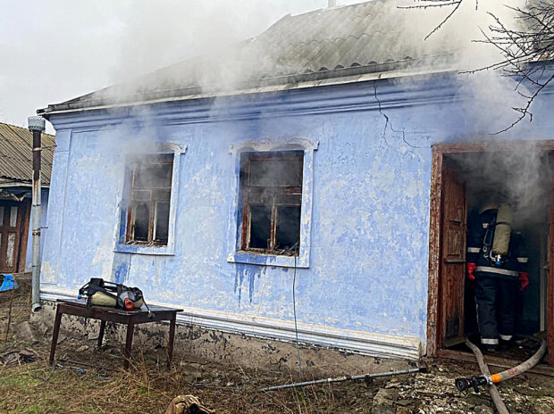 Пожежа в Миколаївській бласті