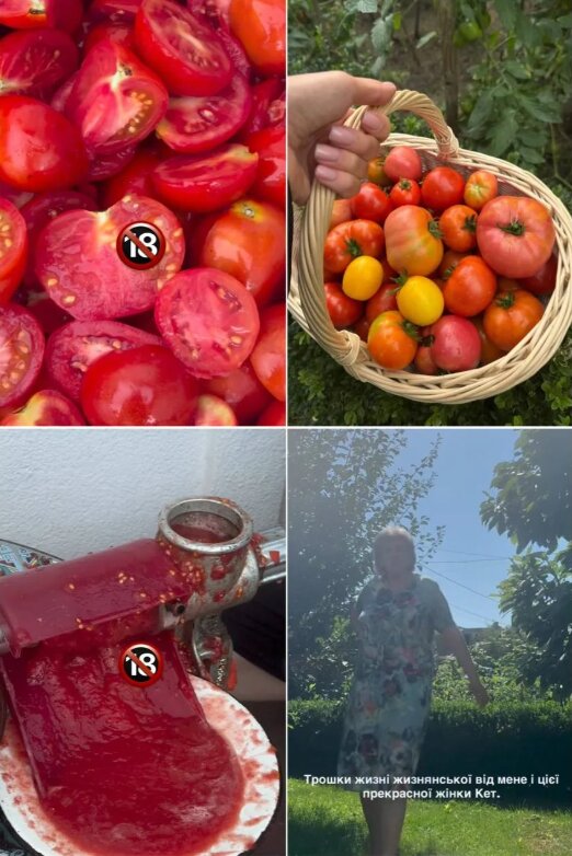 Скрин публикации Леси Никитюк