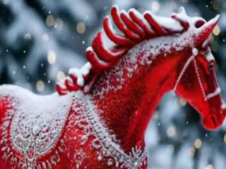 Красная Огненная Лошадь, Новый год 2026