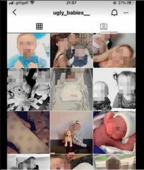 Скриншот постов в Instagram