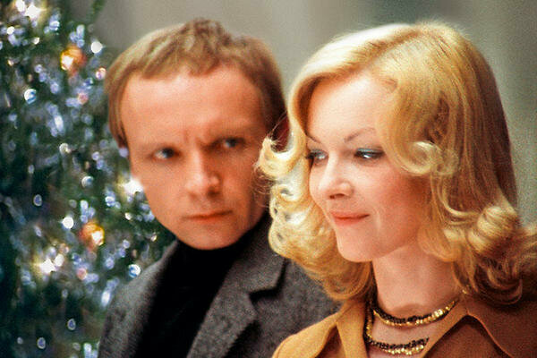 Барбара Брильська та Андрій Мягков тоді