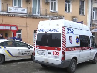 Полиция Украины, медики скорой помощи