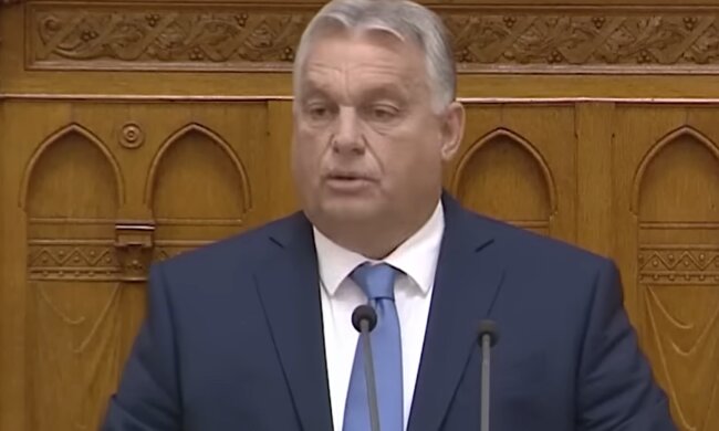 Виктор Орбан, кадр из выступления