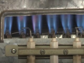 газовий котел на кухні