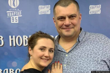Юрий Корявченков с женой